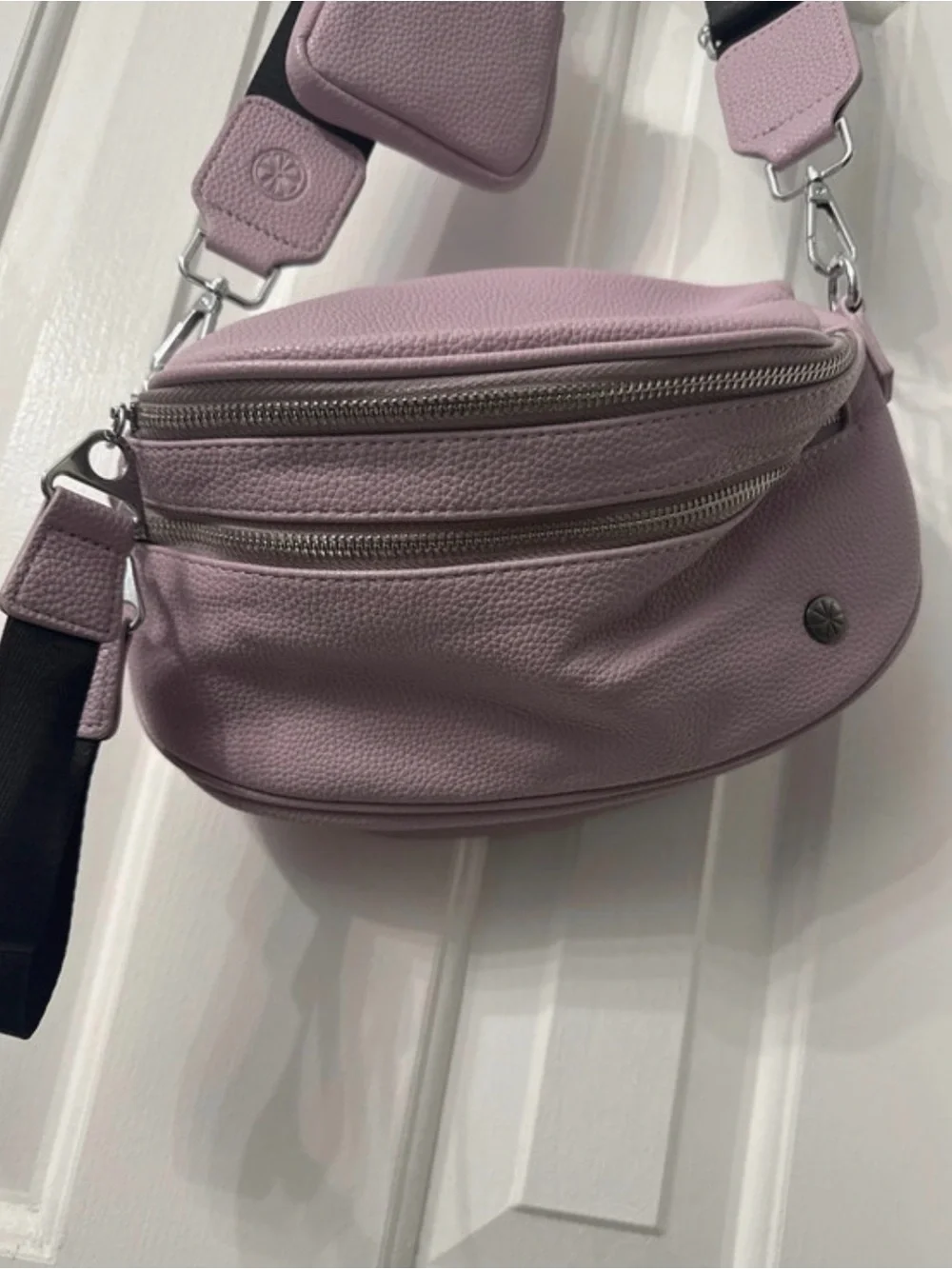 Lavender Crossbody Bum Bag - Unbranded